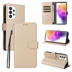 Custodia per telefono in pelle con portafoglio a 3 carte e protezione RFID, con texture litchi., For Samsung Galaxy A54 5G, For Samsung Galaxy A13 4G / 5G, For Samsung Galaxy A53 5G, For Samsung Galaxy A73 5G