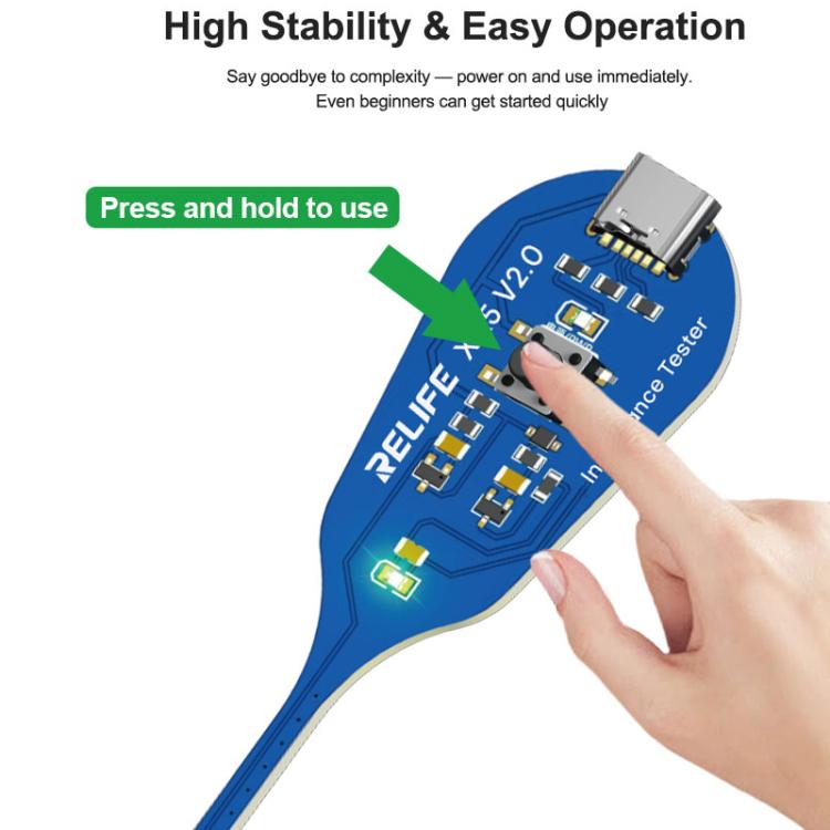 Tester di induzione elettromagnetica ad alta precisione Relife XA5 Tipo C, Relife XA5