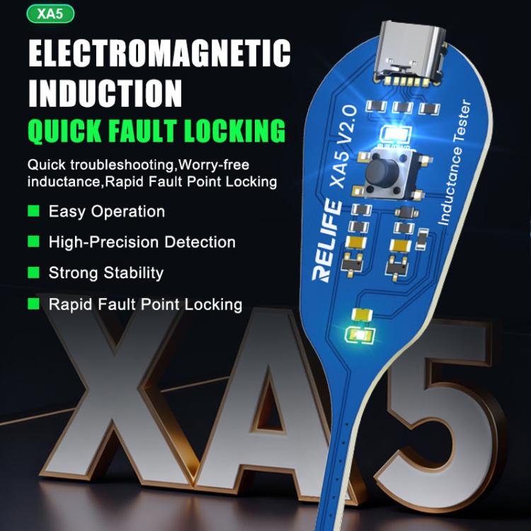 Tester di induzione elettromagnetica ad alta precisione Relife XA5 Tipo C, Relife XA5