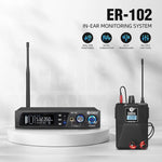 Ricevitore audio wireless DEBRA ER-102 con auricolari