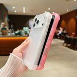 Custodia per telefono ibrida 3 in 1 in TPU opaco trasparente con tecnologia PC., For iPhone 17 Pro Max, For iPhone 17 Pro