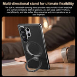 Custodia per telefono in pelle liscia con supporto MagSafe., For Samsung Galaxy S26 Ultra 5G, For Samsung Galaxy S25 Ultra 5G, For Samsung Galaxy S24 Ultra 5G, For Samsung Galaxy S23 Ultra 5G