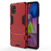 Custodia TPU antiurto con supporto per Samsung Galaxy M51