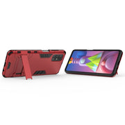 Custodia TPU antiurto con supporto per Samsung Galaxy M51