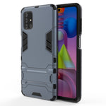 Custodia TPU antiurto con supporto per Samsung Galaxy M51