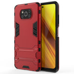 Custodia TPU antiurto con supporto per Samsung Galaxy M51