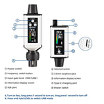 Adattatore XLR DEBRA EMX-1 per monitoraggio audio wireless