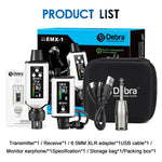 Adattatore XLR DEBRA EMX-1 per monitoraggio audio wireless