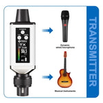 Adattatore XLR DEBRA EMX-1 per monitoraggio audio wireless