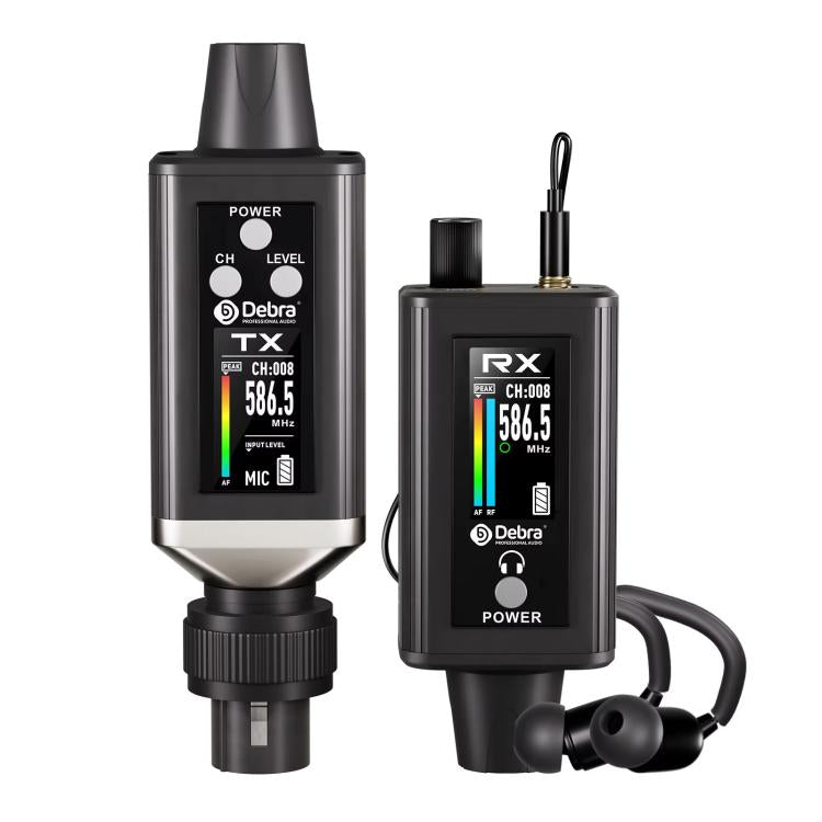 Adattatore XLR DEBRA EMX-1 per monitoraggio audio wireless