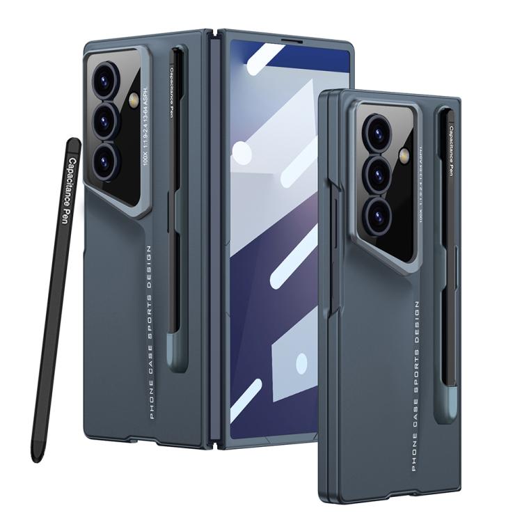 Custodia per telefono GKK Integrated Blade ultra sottile a copertura totale con scomparto per penna, penna inclusa, For Galaxy Z Fold8 Ultra 5G, For Samsung Galaxy Z Fold7 5G