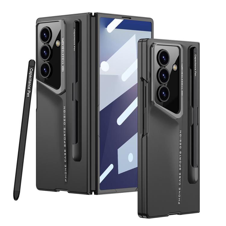 Custodia per telefono GKK Integrated Blade ultra sottile a copertura totale con scomparto per penna, penna inclusa, For Galaxy Z Fold8 Ultra 5G, For Samsung Galaxy Z Fold7 5G