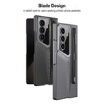 Custodia per telefono GKK Integrated Blade ultra sottile a copertura totale con scomparto per penna, penna inclusa, For Galaxy Z Fold8 Ultra 5G, For Samsung Galaxy Z Fold7 5G