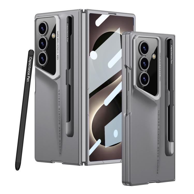 Custodia per telefono GKK Integrated Blade ultra sottile a copertura totale con scomparto per penna, penna inclusa, For Galaxy Z Fold8 Ultra 5G, For Samsung Galaxy Z Fold7 5G