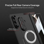 Custodia per telefono GKK con cerniera pieghevole magnetica integrata e supporto girevole, a copertura totale., For Galaxy Z Fold8 Ultra 5G, For Samsung Galaxy Z Fold7 5G