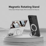 Custodia per telefono GKK con cerniera pieghevole magnetica integrata e supporto girevole, a copertura totale., For Galaxy Z Fold8 Ultra 5G, For Samsung Galaxy Z Fold7 5G