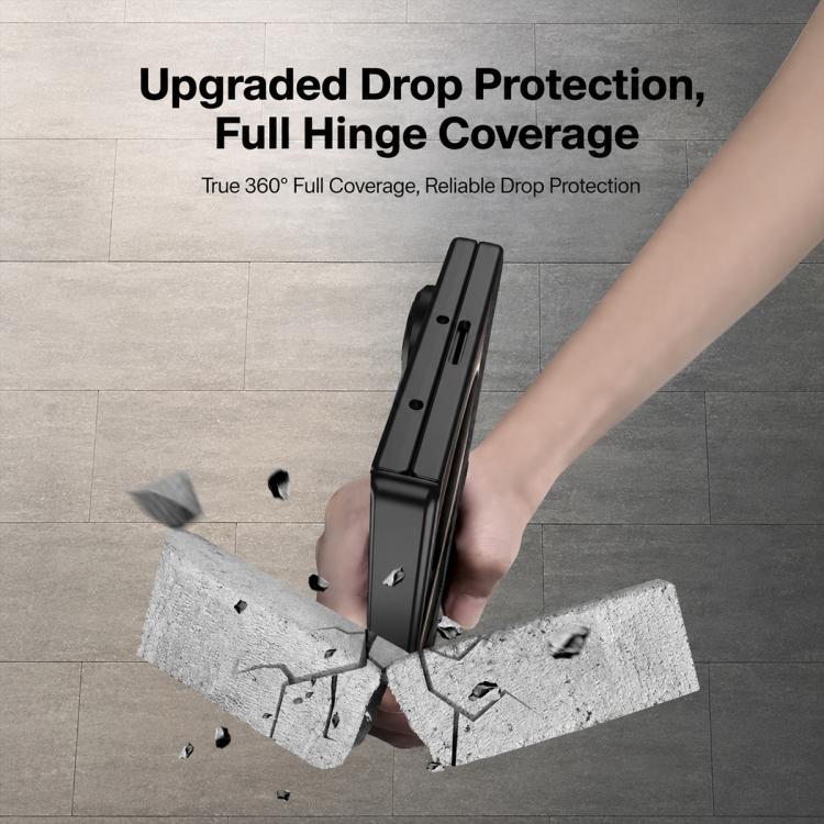 Custodia per telefono GKK con cerniera pieghevole magnetica integrata e supporto girevole, a copertura totale., For Galaxy Z Fold8 Ultra 5G, For Samsung Galaxy Z Fold7 5G
