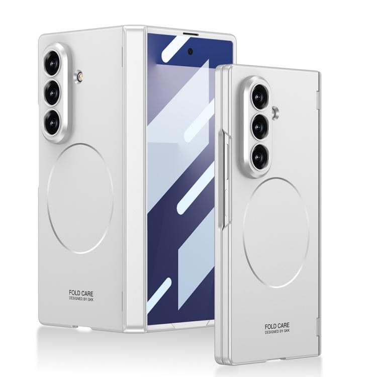 Custodia per telefono GKK con MagSafe integrato e copertura completa magnetica., For Galaxy Z Fold8 5G, For Samsung Galaxy Z Fold7 5G