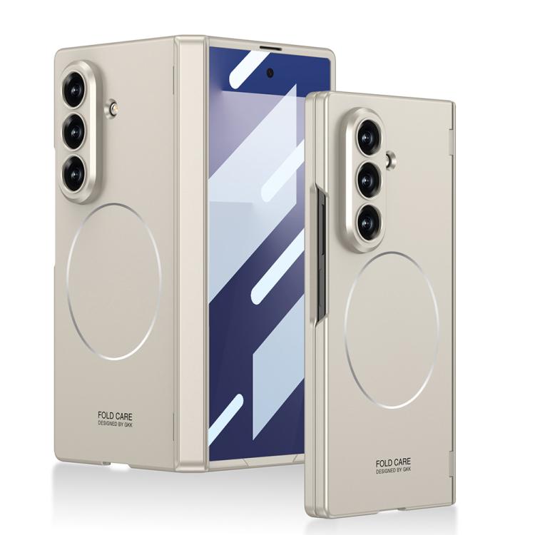 Custodia per telefono GKK con MagSafe integrato e copertura completa magnetica., For Galaxy Z Fold8 5G, For Samsung Galaxy Z Fold7 5G