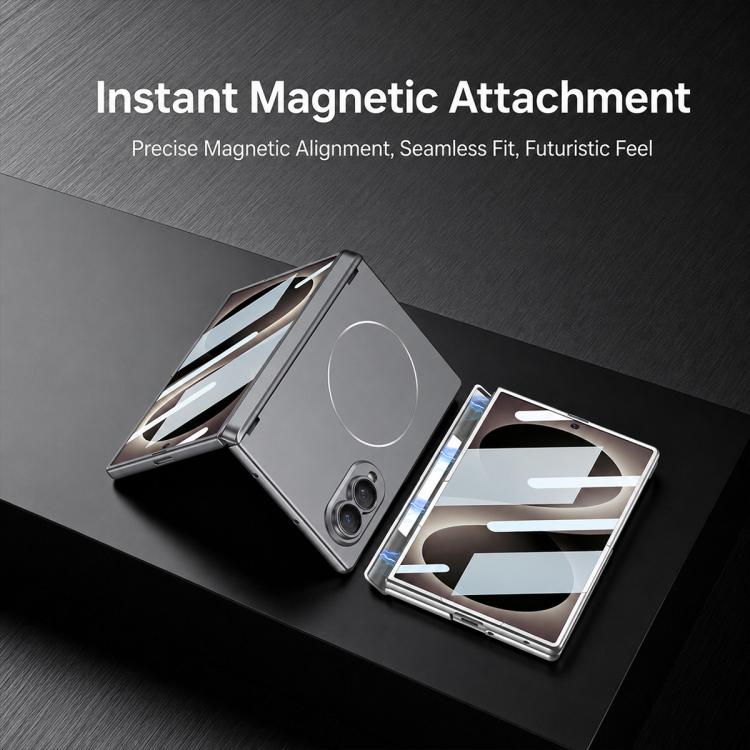 Custodia per telefono GKK con MagSafe integrato e copertura completa magnetica., For Galaxy Z Fold8 5G, For Samsung Galaxy Z Fold7 5G