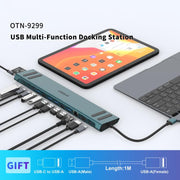 Onten OTN-9299 16 in 1 USB Multi-function Docking Station, OTN-9299