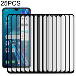 Pellicola in vetro temperato a schermo intero con colla intera da 25 pezzi, For OPPO A11k (25 PCS), For OPPO A12 (25 PCS), For OPPO A12e (25 PCS), For OPPO A32 (25 PCS), For OPPO A53 (25 PCS), For OPPO A72 5G (25 PCS), For OPPO A93 (25 PCS)            ...
