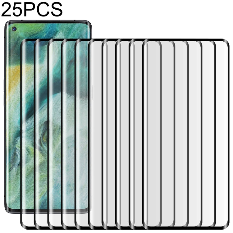 Pellicola in vetro temperato a schermo intero con colla intera da 25 pezzi, For OPPO A11k (25 PCS), For OPPO A12 (25 PCS), For OPPO A12e (25 PCS), For OPPO A32 (25 PCS), For OPPO A53 (25 PCS), For OPPO A72 5G (25 PCS), For OPPO A93 (25 PCS)            ...