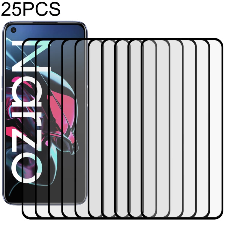 Pellicola in vetro temperato a schermo intero con colla intera da 25 pezzi, For OPPO A11k (25 PCS), For OPPO A12 (25 PCS), For OPPO A12e (25 PCS), For OPPO A32 (25 PCS), For OPPO A53 (25 PCS), For OPPO A72 5G (25 PCS), For OPPO A93 (25 PCS)            ...