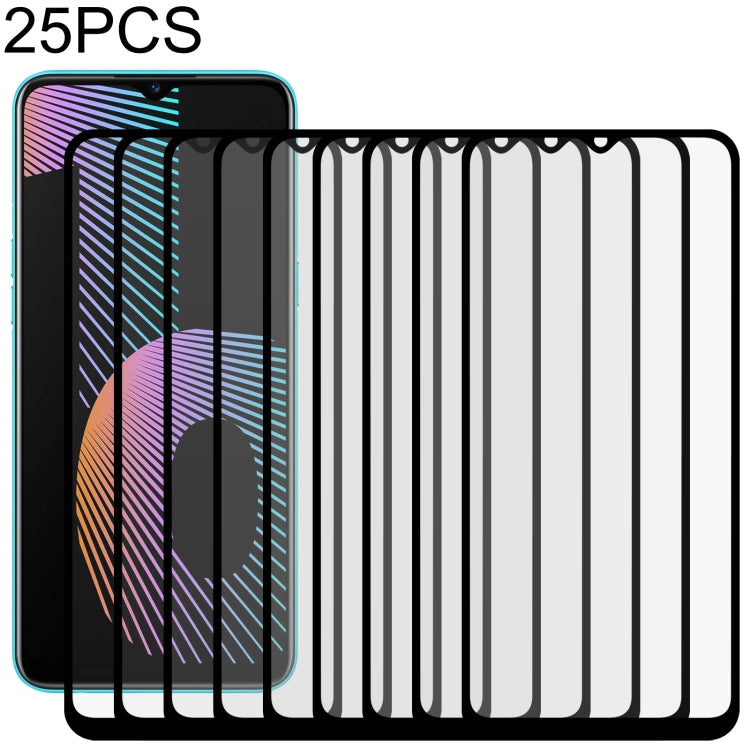 Pellicola in vetro temperato a schermo intero con colla intera da 25 pezzi, For OPPO A11k (25 PCS), For OPPO A12 (25 PCS), For OPPO A12e (25 PCS), For OPPO A32 (25 PCS), For OPPO A53 (25 PCS), For OPPO A72 5G (25 PCS), For OPPO A93 (25 PCS)            ...