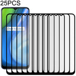 Pellicola in vetro temperato a schermo intero con colla intera da 25 pezzi, For OPPO A11k (25 PCS), For OPPO A12 (25 PCS), For OPPO A12e (25 PCS), For OPPO A32 (25 PCS), For OPPO A53 (25 PCS), For OPPO A72 5G (25 PCS), For OPPO A93 (25 PCS)            ...
