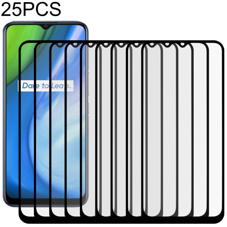 Pellicola in vetro temperato a schermo intero con colla intera da 25 pezzi, For OPPO A11k (25 PCS), For OPPO A12 (25 PCS), For OPPO A12e (25 PCS), For OPPO A32 (25 PCS), For OPPO A53 (25 PCS), For OPPO A72 5G (25 PCS), For OPPO A93 (25 PCS)            ...