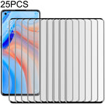 Pellicola in vetro temperato a schermo intero con colla intera da 25 pezzi, For OPPO A11k (25 PCS), For OPPO A12 (25 PCS), For OPPO A12e (25 PCS), For OPPO A32 (25 PCS), For OPPO A53 (25 PCS), For OPPO A72 5G (25 PCS), For OPPO A93 (25 PCS)            ...