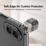 Custodia per telefono GKK con cerniera magnetica, pieghevole e airbag, a copertura totale., For Galaxy Z Fold8 5G, For Galaxy Z Fold8 Ultra 5G, For Samsung Galaxy Z Fold7 5G