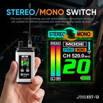 Sistema monitoraggio audio wireless portatile DEBRA EST-12