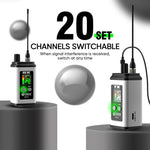 Sistema monitoraggio audio wireless portatile DEBRA EST-12