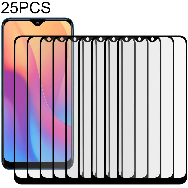 Pellicola in vetro temperato a schermo intero con colla intera da 25 pezzi, For Xiaomi Redmi 8 / Redmi 8a / Redmi 8a Pro / Redmi 8a Dual (25 PCS), For Xiaomi Redmi 9 (India) (25 PCS), For Xiaomi Redmi 9i (25 PCS), For Xiaomi Redmi K30 Pro Zoom (25 PCS)...