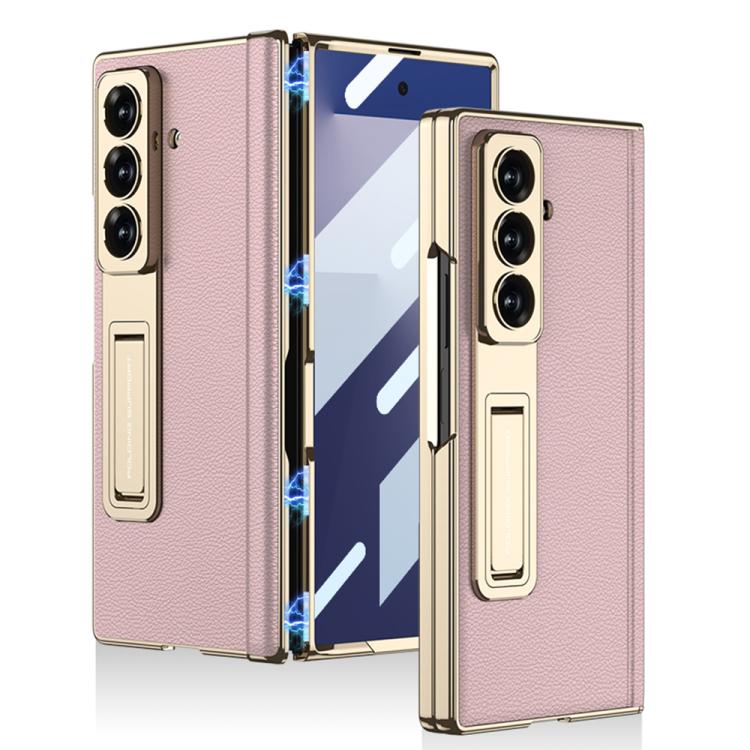 Custodia per telefono GKK con cerniera in pelle Phantom e supporto integrato con chiusura magnetica., For Galaxy Z Fold8 Ultra 5G, For Samsung Galaxy Z Fold7 5G