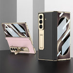 Custodia per telefono GKK con cerniera in pelle Phantom e supporto integrato con chiusura magnetica., For Galaxy Z Fold8 Ultra 5G, For Samsung Galaxy Z Fold7 5G