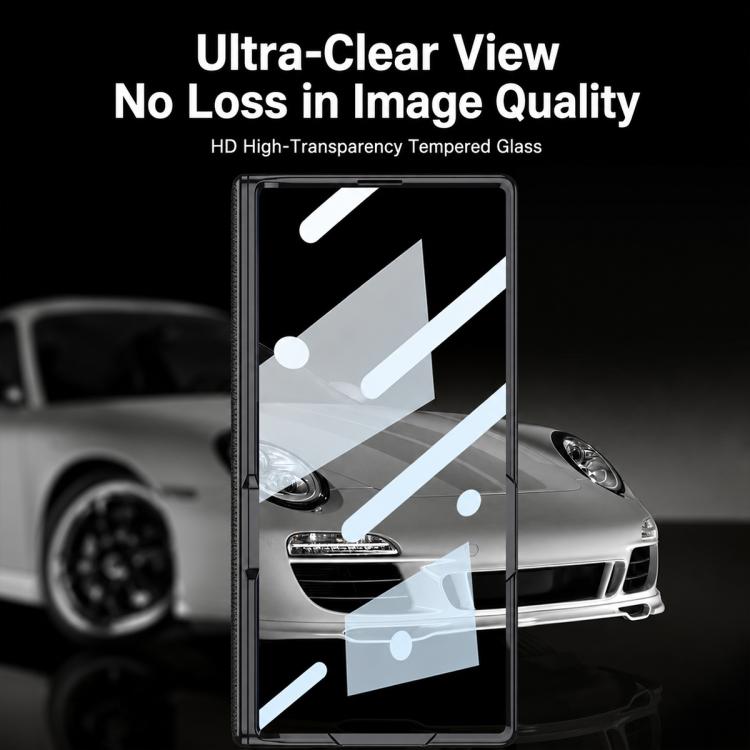 Custodia per telefono GKK con cerniera in pelle Phantom e supporto integrato con chiusura magnetica., For Galaxy Z Fold8 Ultra 5G, For Samsung Galaxy Z Fold7 5G