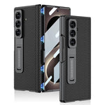 Custodia per telefono GKK con cerniera in pelle Phantom e supporto integrato con chiusura magnetica., For Galaxy Z Fold8 Ultra 5G, For Samsung Galaxy Z Fold7 5G