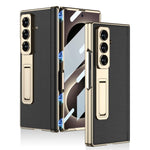 Custodia per telefono GKK con cerniera in pelle Phantom e supporto integrato con chiusura magnetica., For Galaxy Z Fold8 Ultra 5G, For Samsung Galaxy Z Fold7 5G
