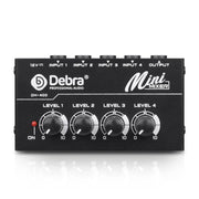Mixer audio a 4 canali per strumenti musicali e streaming