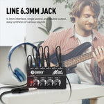 Mixer audio a 4 canali per strumenti musicali e streaming