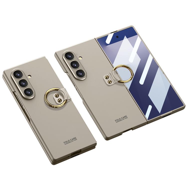 Custodia per telefono GKK integrata ultra sottile in PC con copertura completa e anello di supporto, For Galaxy Z Fold8 Ultra 5G, For Samsung Galaxy Z Fold7 5G