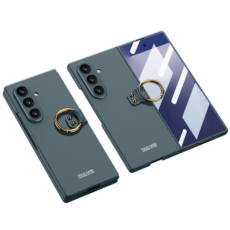 Custodia per telefono GKK integrata ultra sottile in PC con copertura completa e anello di supporto, For Galaxy Z Fold8 Ultra 5G, For Samsung Galaxy Z Fold7 5G