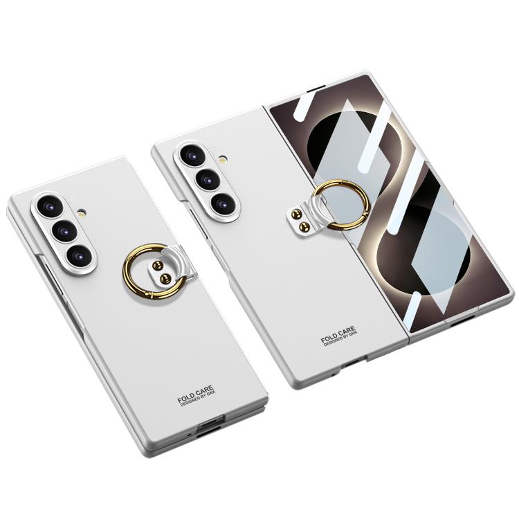 Custodia per telefono GKK integrata ultra sottile in PC con copertura completa e anello di supporto, For Galaxy Z Fold8 Ultra 5G, For Samsung Galaxy Z Fold7 5G
