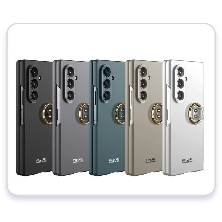 Custodia per telefono GKK integrata ultra sottile in PC con copertura completa e anello di supporto, For Galaxy Z Fold8 Ultra 5G, For Samsung Galaxy Z Fold7 5G