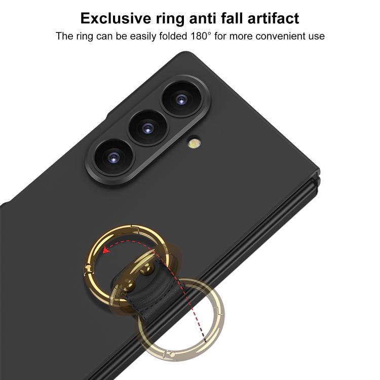 Custodia per telefono GKK integrata ultra sottile in PC con copertura completa e anello di supporto, For Galaxy Z Fold8 Ultra 5G, For Samsung Galaxy Z Fold7 5G