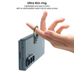 Custodia per telefono GKK integrata ultra sottile in PC con copertura completa e anello di supporto, For Galaxy Z Fold8 Ultra 5G, For Samsung Galaxy Z Fold7 5G