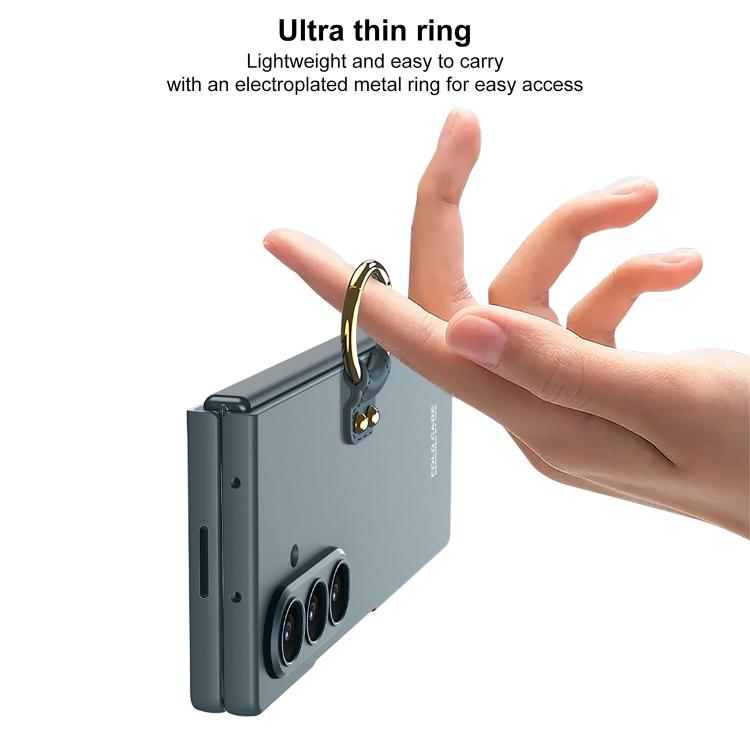 Custodia per telefono GKK integrata ultra sottile in PC con copertura completa e anello di supporto, For Galaxy Z Fold8 Ultra 5G, For Samsung Galaxy Z Fold7 5G